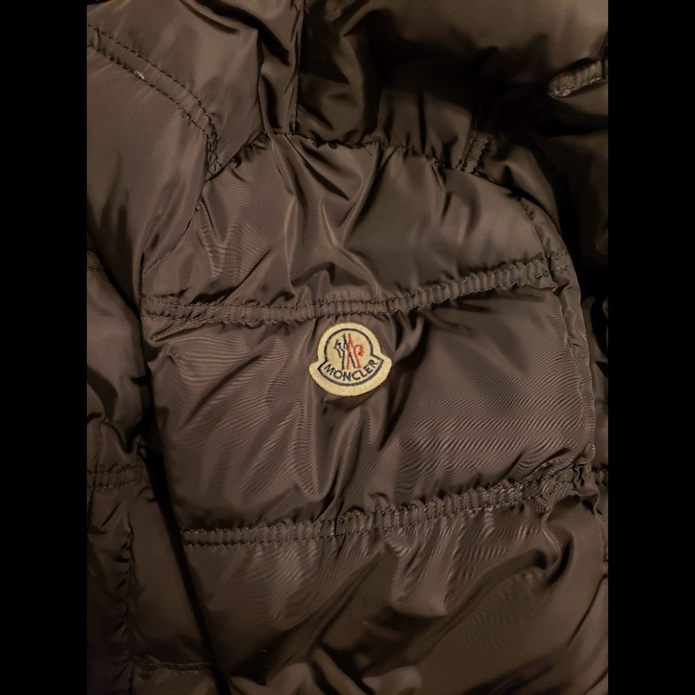 NWOT Moncler VOS Giubboto 3/4 puffer no hood, black, size 3 RARE FIND!! - Picture 6 of 17